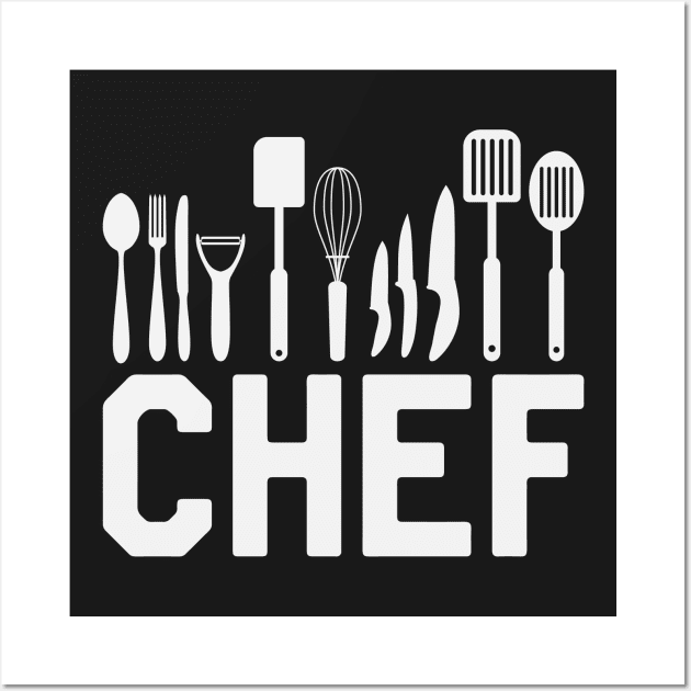 Chef Wall Art by kdpdesigns